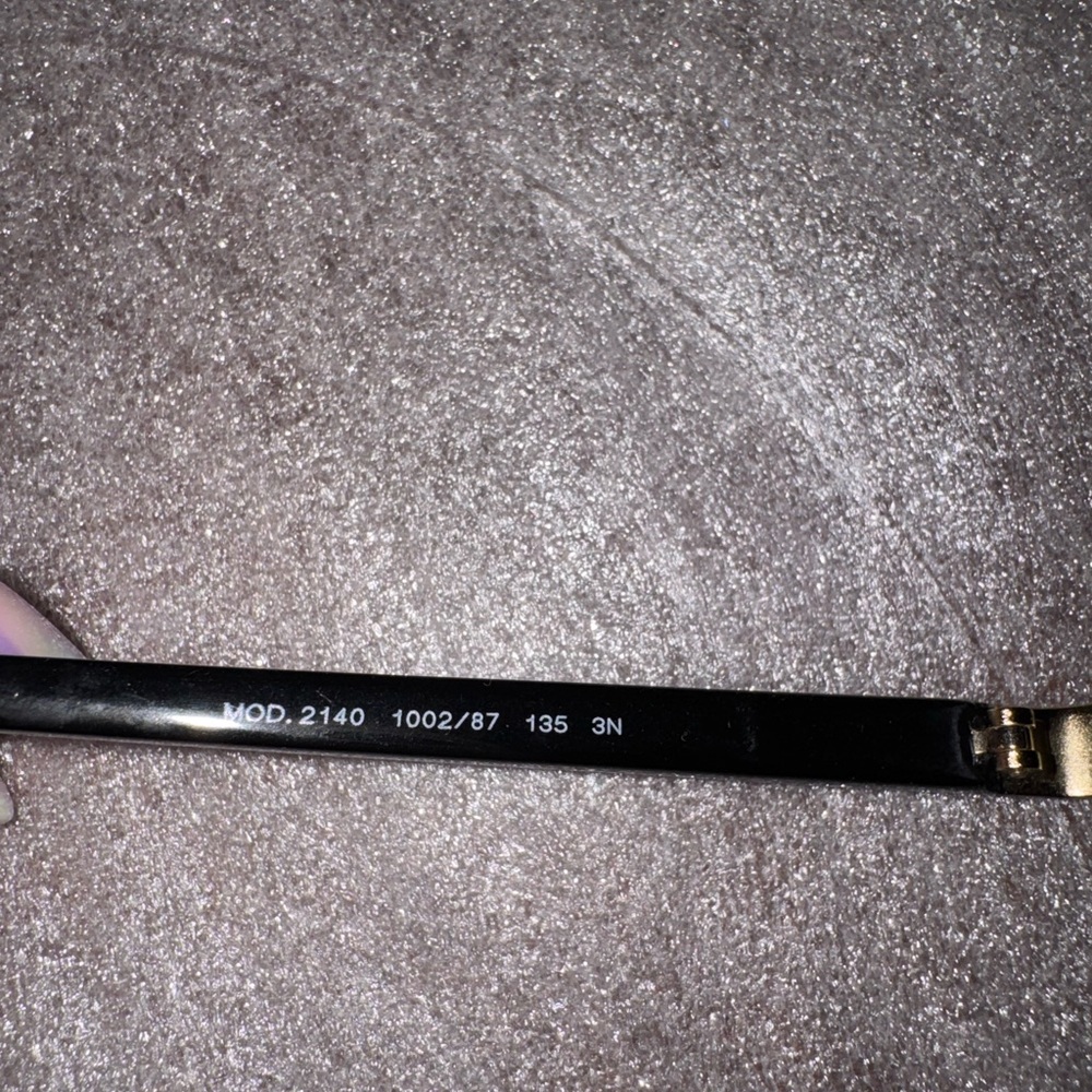 Versace Sunglasses with Black Lenses and Gold Trim - Picture 9 of 11